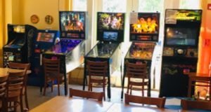 Arcade Games in Pizzeria